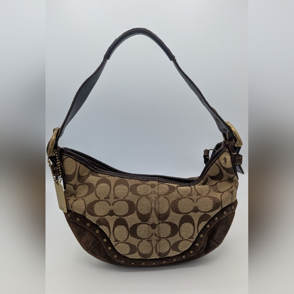 Coach Canvas Shoulder Bag - Picture 15 of 15